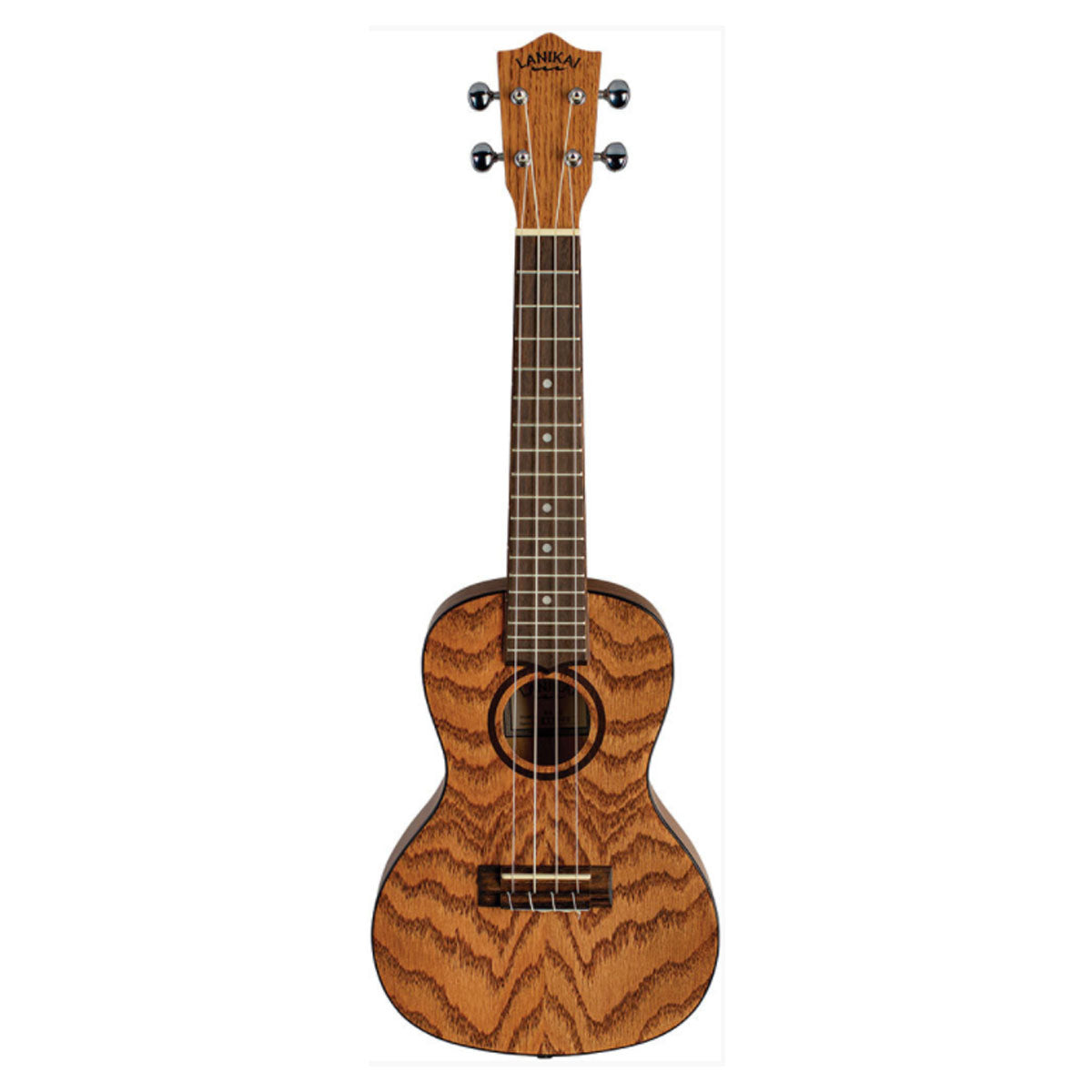 Lanikai Oak Series Concert Ukulele Natural Satin Finish Uke