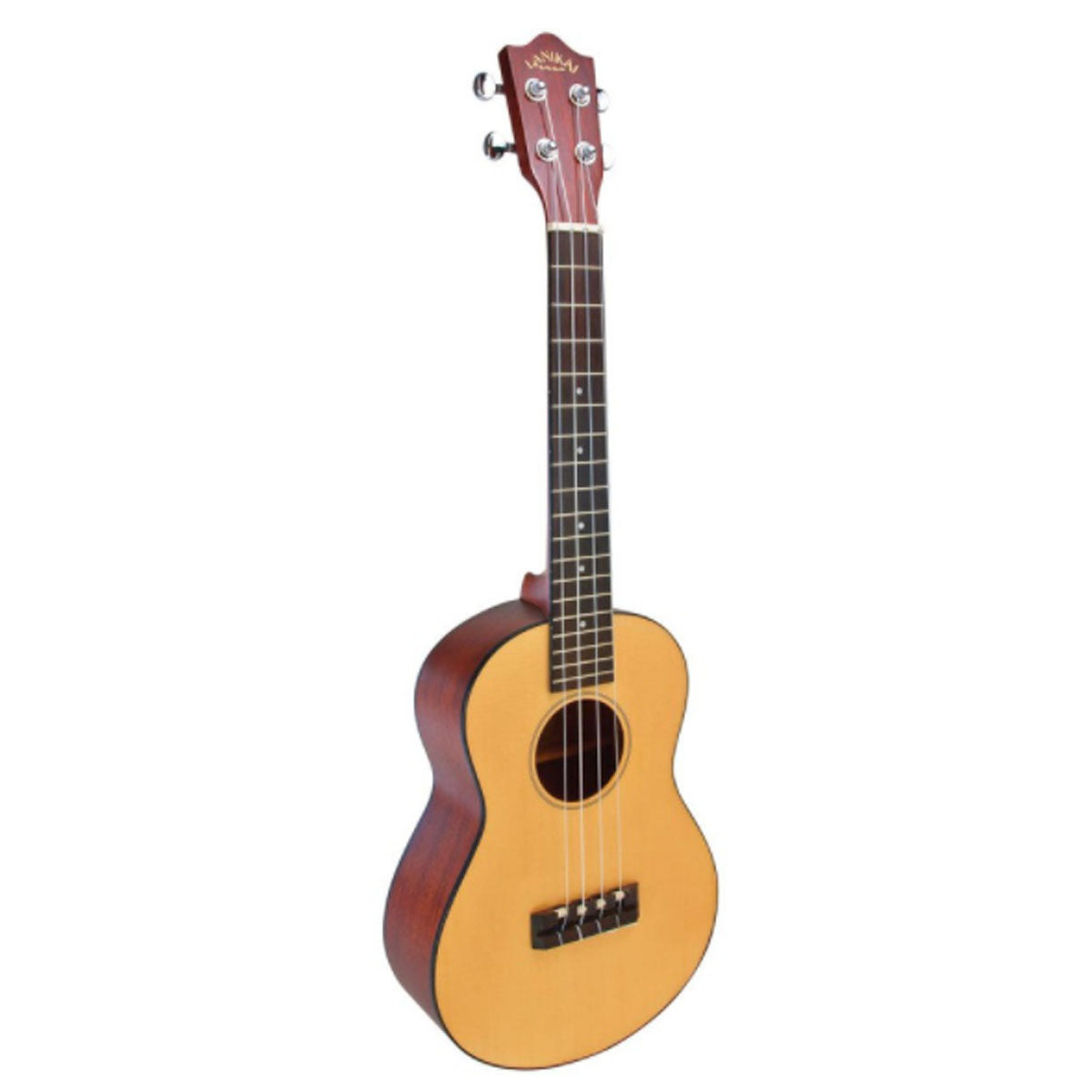 Lanikai Tunauke Ukulele Tenor Uke Solid Top