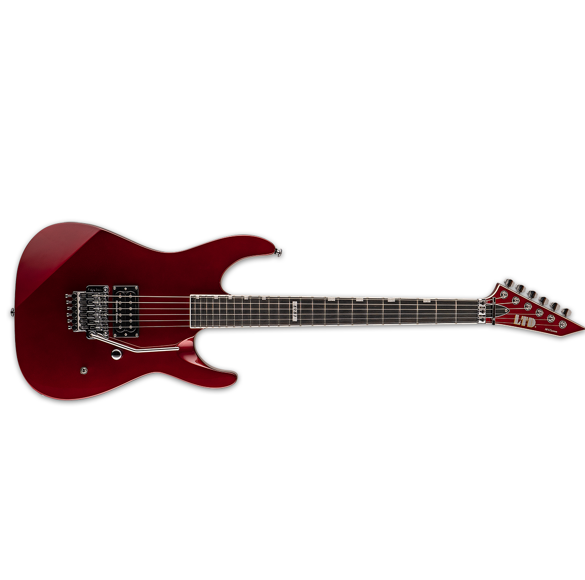 ESP LTD M-1 Custom 87 Electric Guitar Candy Apple Red w/ Floyd Rose & Duncans - 1987 REISSUE