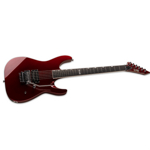 ESP LTD M-1 Custom '87 Electric Guitar Candy Apple Red w/ Floyd Rose & Duncans - 1987 REISSUE