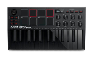 Akai Pro MPK Mini mk3 Black Portable USB Keyboard Controller
