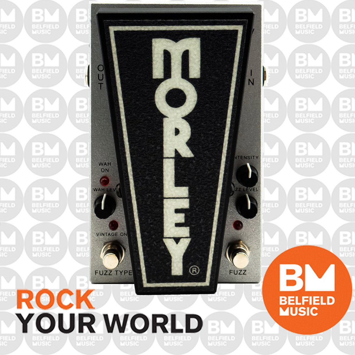 cliff burton wah pedal Morley Cliff Burton Tribute Series Power Fuzz WAH Pedal - Buy Online