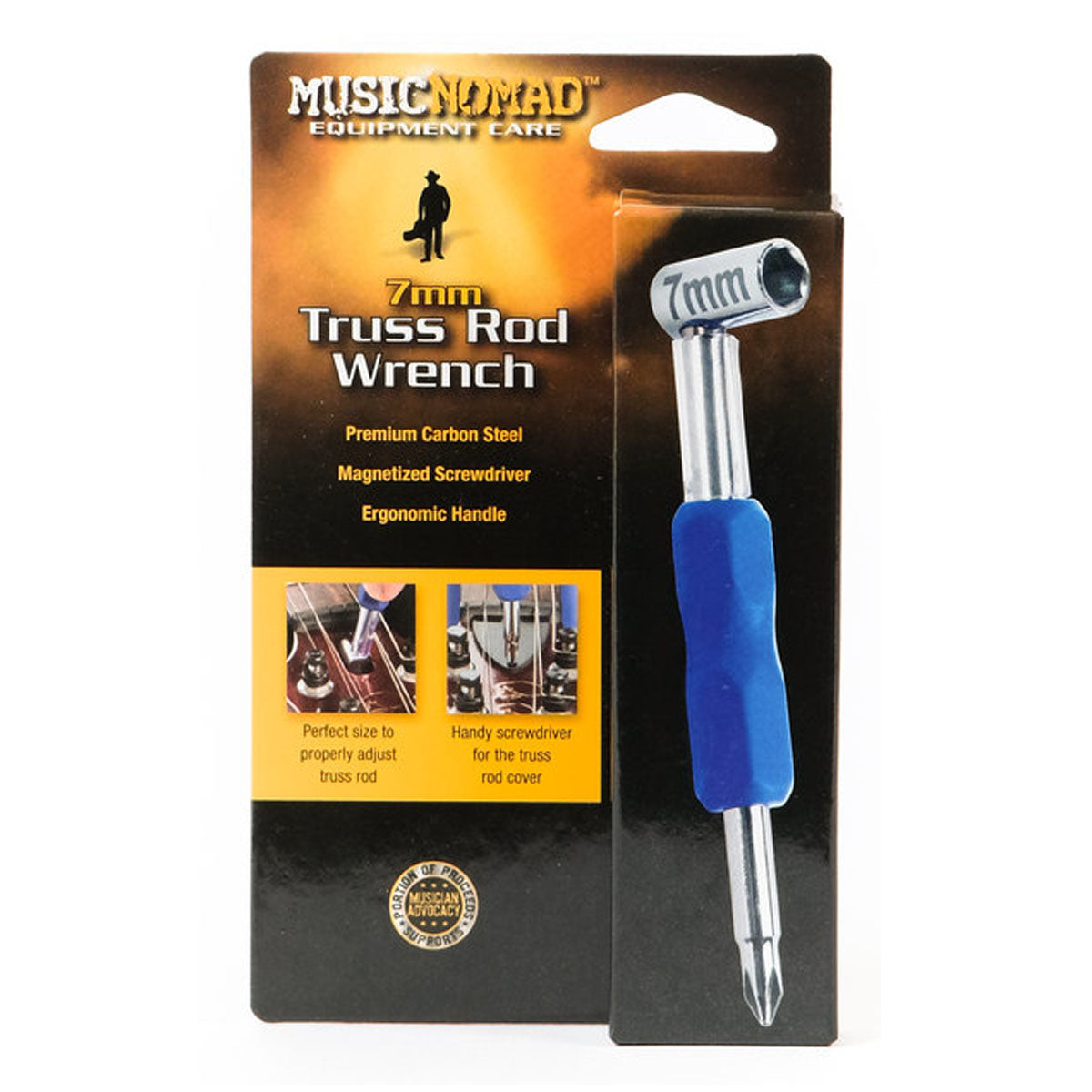 Music Nomad MN233 Premium Truss Rod Wrench - 7mm