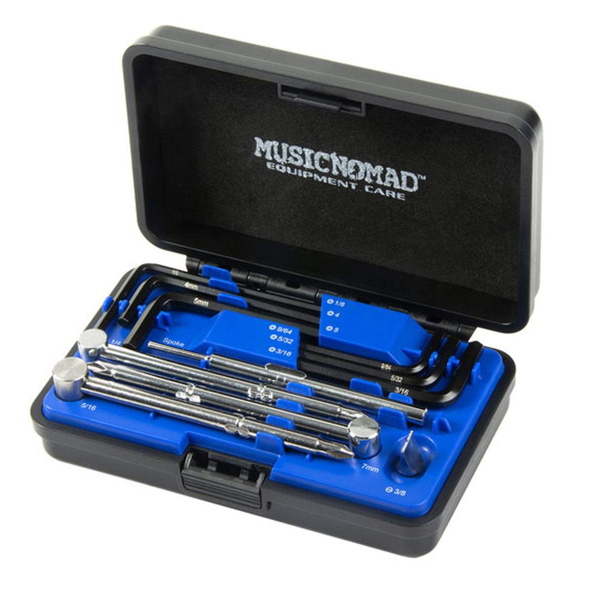 Music Nomad MN235 Premium Guitar Tech Truss Rod Wrench Set (11 Piece)