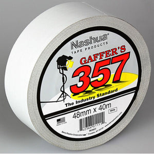 Nashua 357 Gaffer Tape White 2inch (48mm X 40m)