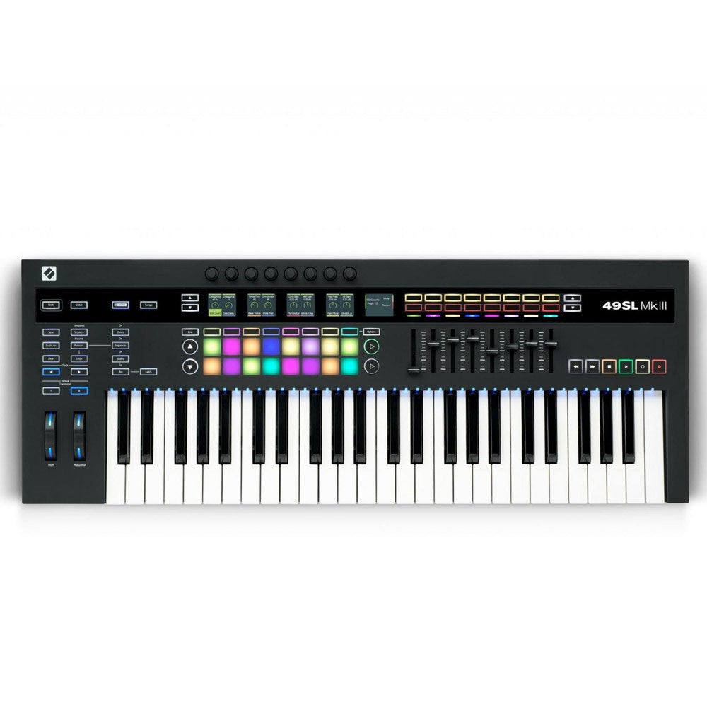 Novation Remote SL 49 MK3 MIDI &amp; CV Keyboard Controller w/ 8-Track Sequencer