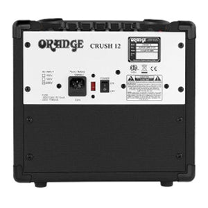 Orange Crush 12 Guitar Amplifier 12w Combo Amp - Black