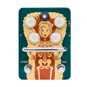 Orange Fur Coat Fuzz Effects Pedal