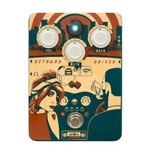 Orange Getaway Driver Drive Effects Pedal