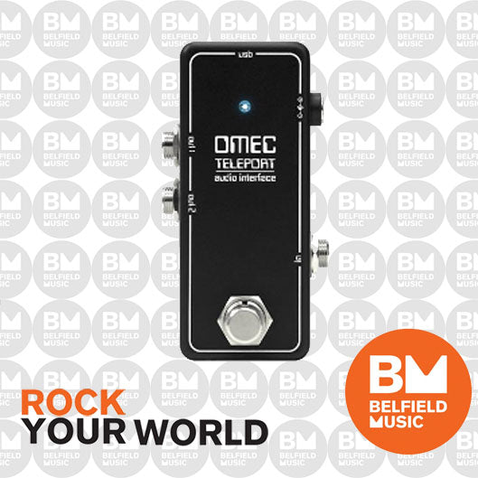 Orange OMEC Teleport Interface Pedal - Buy Online - Belfield Music