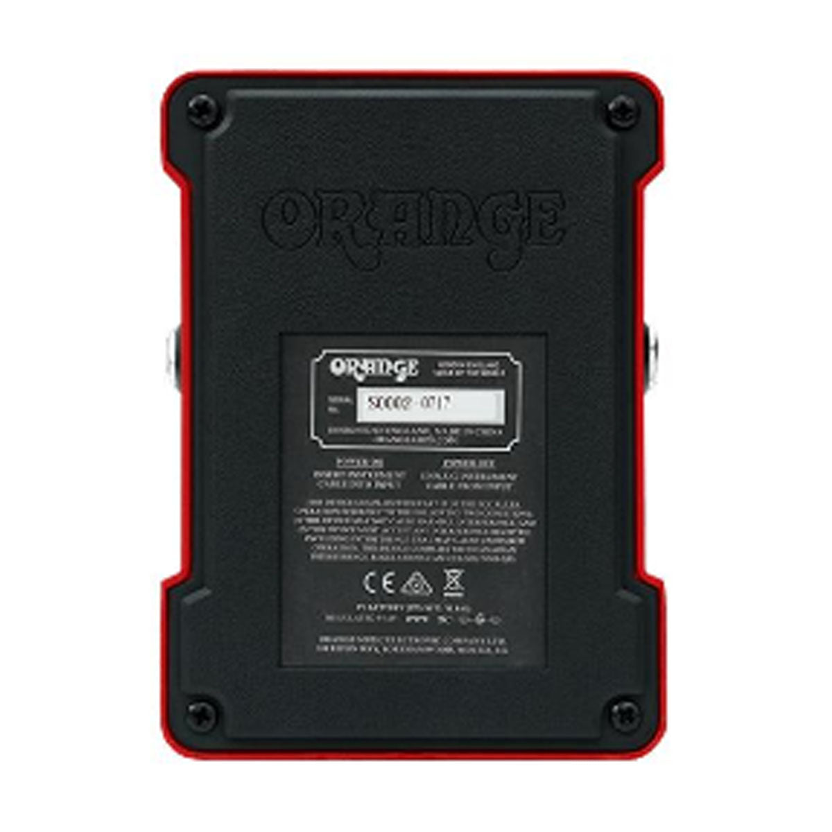 Orange Two Stroke Boost Effects Pedal