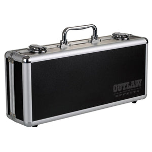 Outlaw Effects PedalBoard Pedal Case w/ Adaptor & Lead
