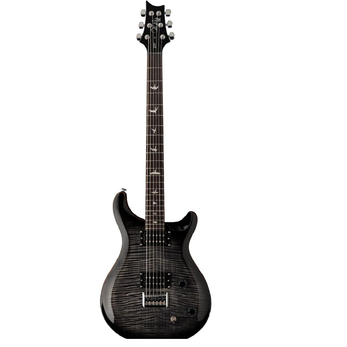 PRS Paul Reed Smith SE 277 Electric Guitar Charcoal Burst w/ Violin Top Carve