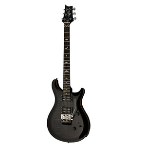PRS Paul Reed Smith SE Custom 24 Electric Guitar Charcoal Burst w/ Floyd Rose & Violin Top Carve