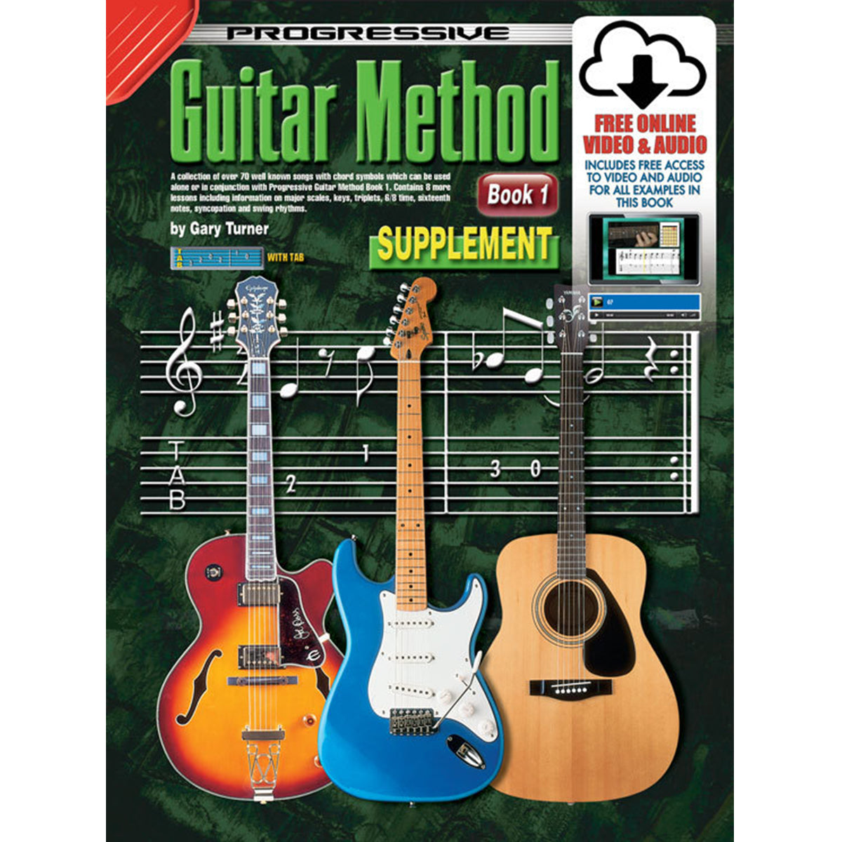 Progressive Books 69133 Guitar Method Supplement