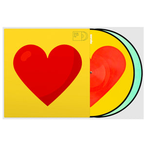 Serato Control Vinyl 2x12inch Reversible Emoji (two designs per set) Series 3 Donut/Heart