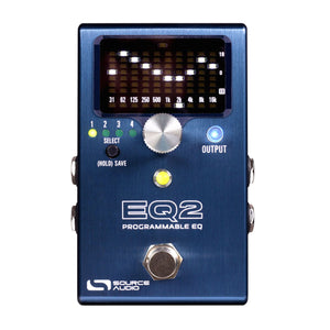 Source Audio One Series EQ2 Programmable Equalizer Effects Pedal