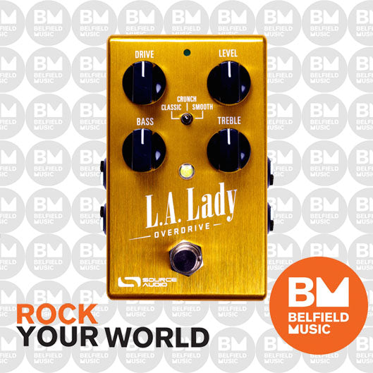 Source Audio One Series L.A. Lady Overdrive Effects Pedal