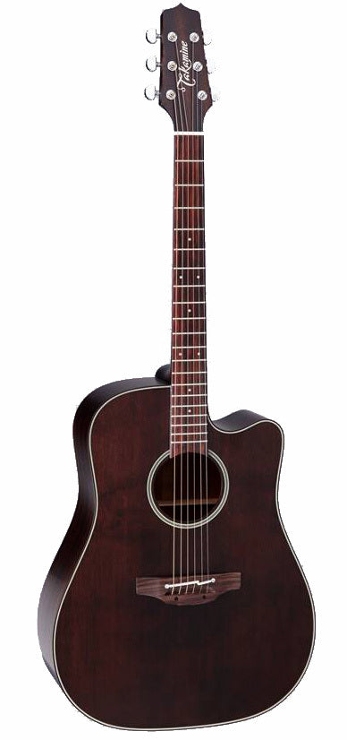 Takamine P1DC-SM Pro Series 1 Acoustic Guitar Dreadnought Molasses w/ Pickup