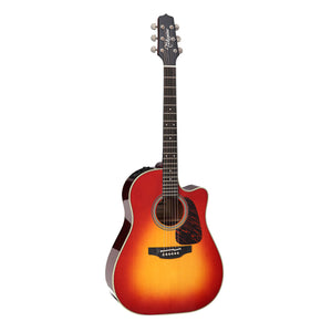 Takamine CP6SSDC Pro Series Acoustic Guitar Round Shoulder Cherry Sunburst w/ Pickup