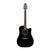 Takamine EF341SC Legacy Series Acoustic Guitar Dreadnought Black w/ Pickup