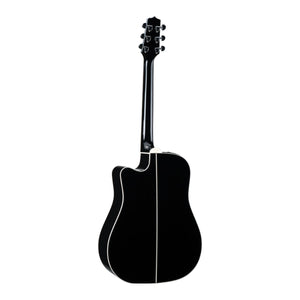 Takamine EF341SC Legacy Series Acoustic Guitar Dreadnought Black w/ Pickup