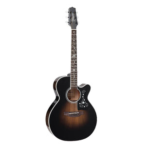 Takamine EF450C-TT TBB Thermal Top Series Acoustic Guitar NEX Trans Black Burst w/ Pickup