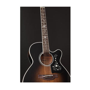 Takamine EF450C-TT TBB Thermal Top Series Acoustic Guitar NEX Trans Black Burst w/ Pickup