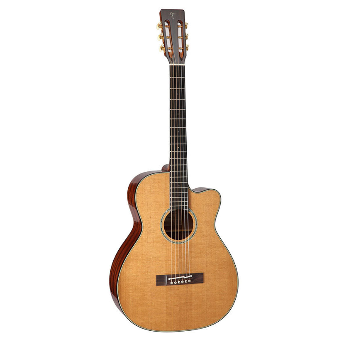 Takamine EF740FS-TT Thermal Top Series Orchestral Natural w/ Pickup