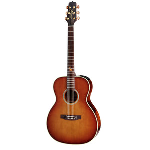 Takamine F77PT Legacy Series Acoustic Guitar Left Handed Orchestral Sunset Burst w/ Pickup