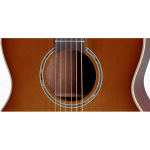 Takamine F77PT Legacy Series Acoustic Guitar Left Handed Orchestral Sunset Burst w/ Pickup