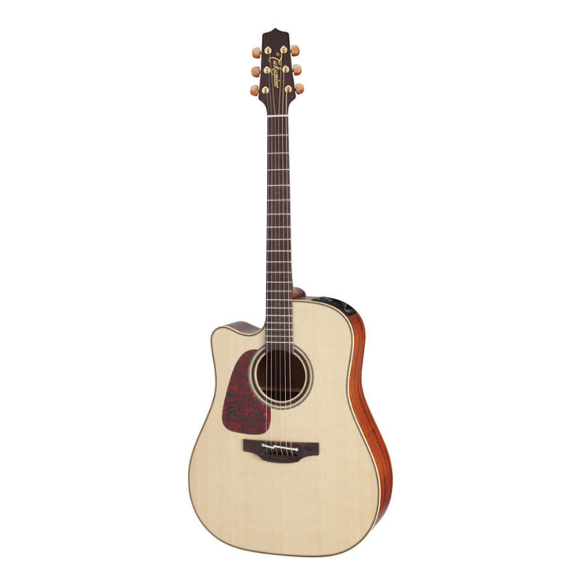 Takamine P4DC Pro Series 4 Acoustic Guitar Left Handed Dreadnought Natural w/ Pickup