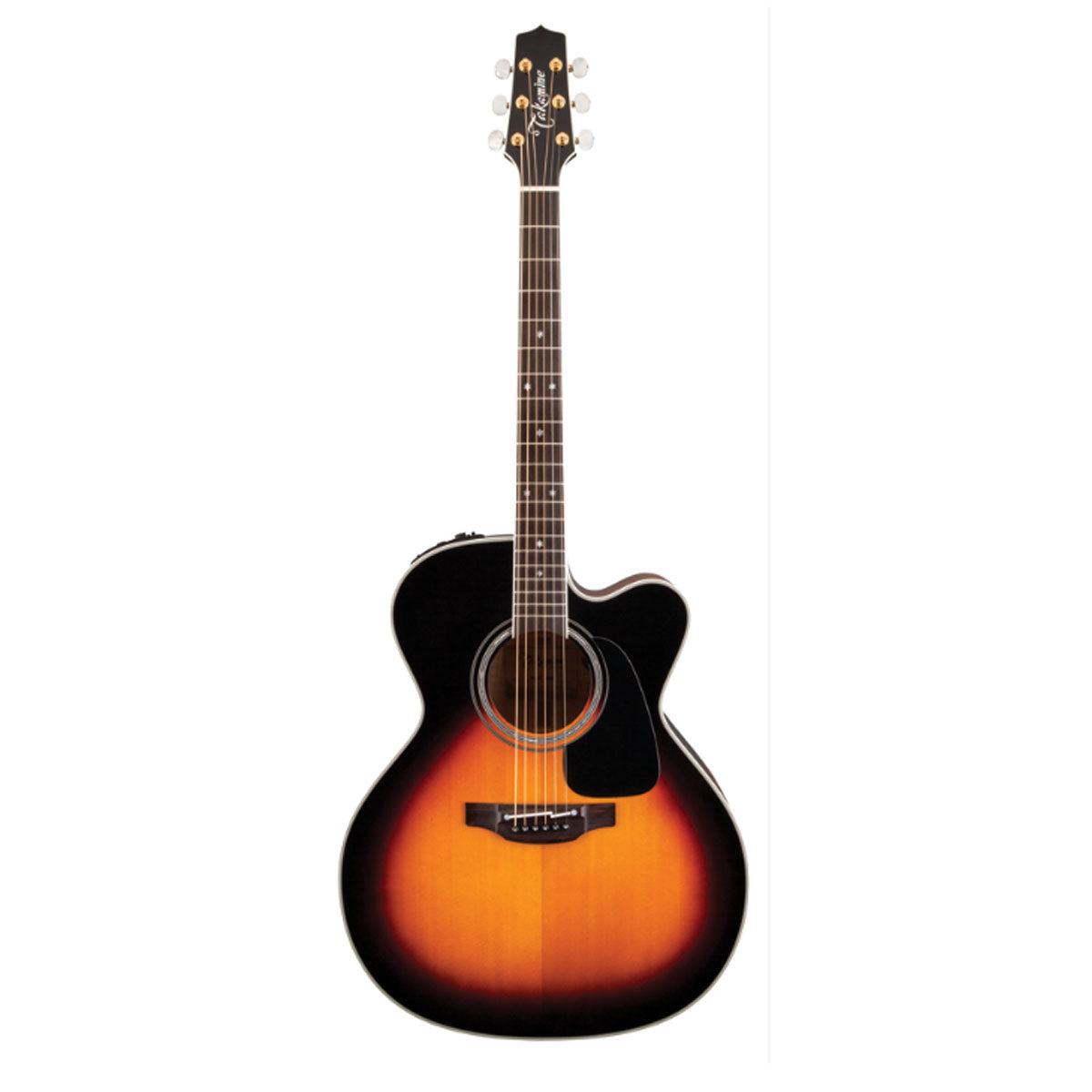 Takamine P6JC-BSB Pro Series 6 Acoustic Guitar Jumbo Brown Sunburst w/ Pickup