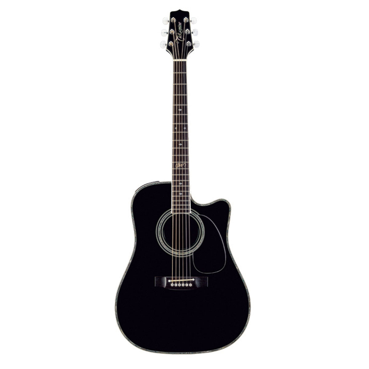 Takamine SW341SC Steve Wariner Signature Acoustic Guitar Dreadnought Black w/ Pickup