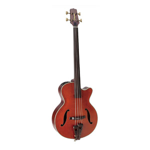 Takamine TB10 Legacy Series Upright Acoustic Bass Guitar Fretless Antique Nutmeg Satin w/ Pickup