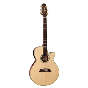 Takamine TSP138C N Thinline Series Acoustic Guitar Natural w/ Pickup