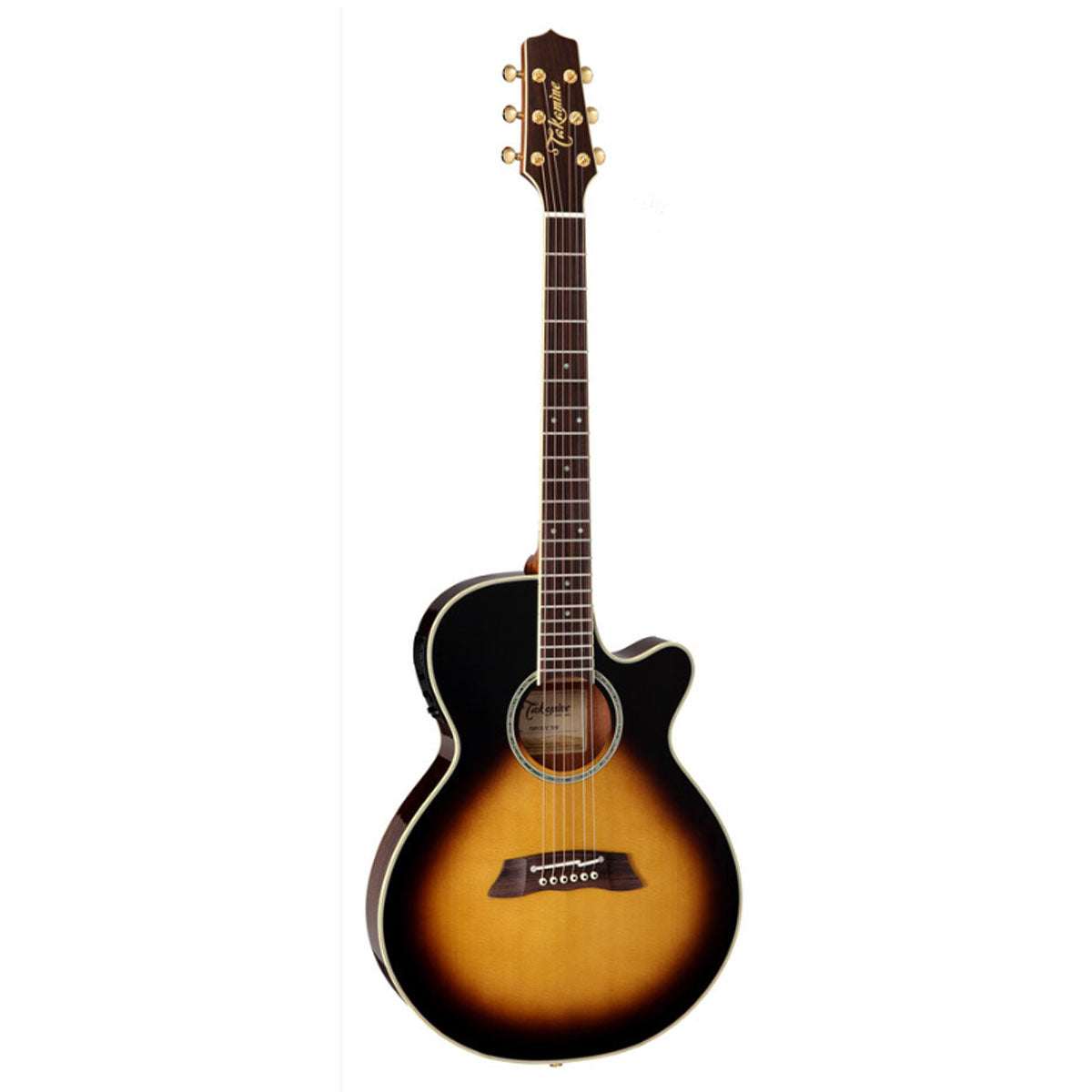 Takamine TSP138C TBS Thinline Series Acoustic Guitar Tobacco Sunburst w/ Pickup