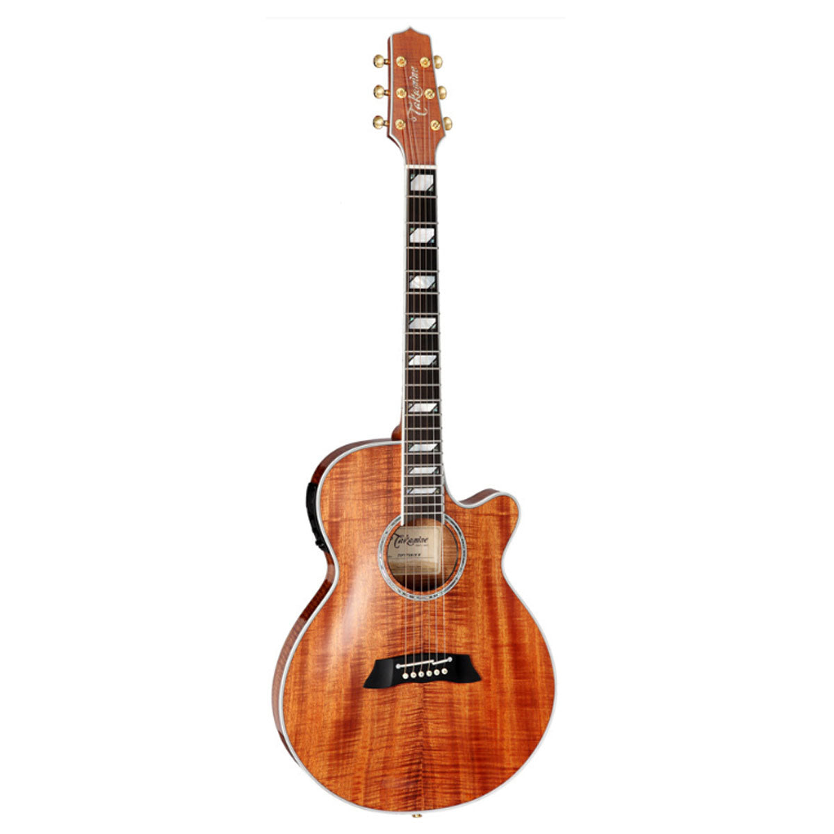 Takamine TSP178ACK N Thinline Series Acoustic Guitar KOA Natural w/ Pickup