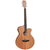 Tanglewood Union Acoustic Guitar Super Folk Solid Top Natural Satin w/ Pickup & Cutaway