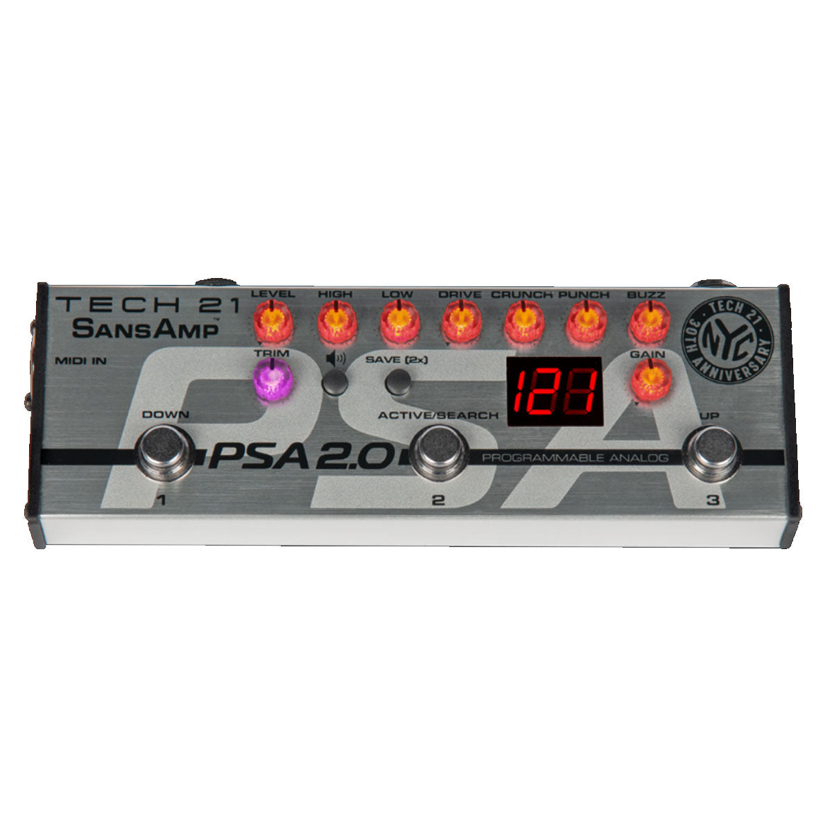 Tech 21 PSA 2.0 Programmable Preamp Effects Pedal