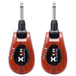 XVIVE U2 Guitar Wireless System 2.4Ghz - Redwood