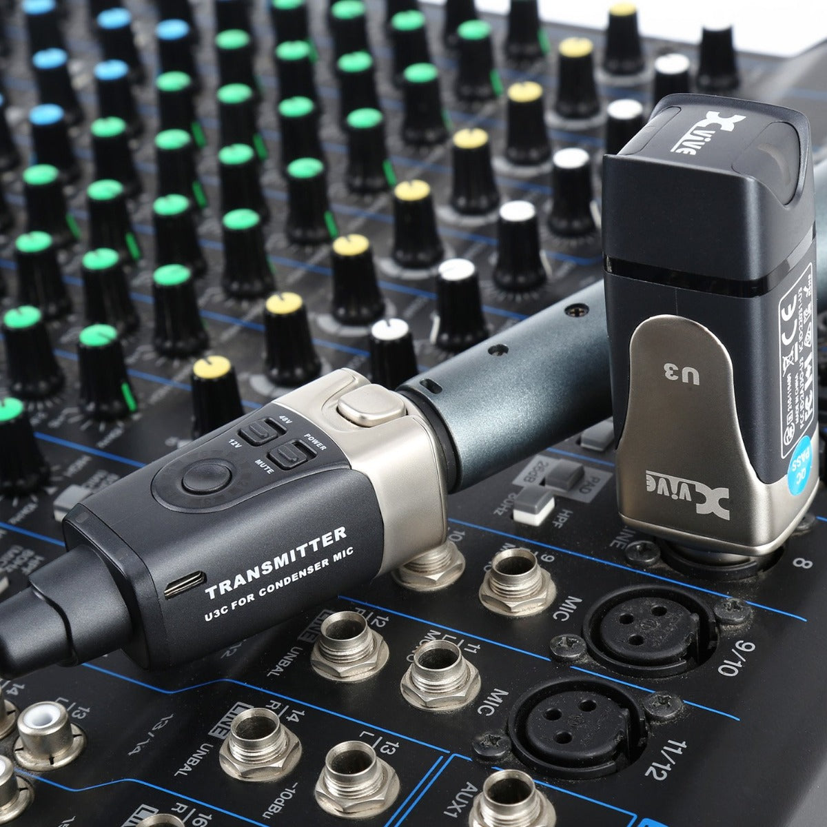 XVIVE U3C Microphone Wireless System 2.4Ghz for Condenser Mic