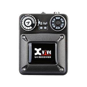 XVIVE U4R4 In-Ear Monitor Wireless System 2.4Ghz (4x Receivers)