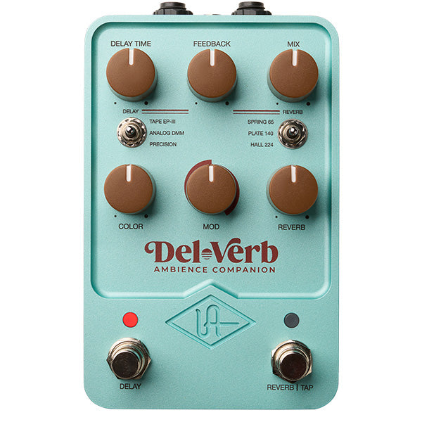 UAFX Del-Verb デルバーブ Universal Audio Universal Audio UAFX Del-Verb Delay Reverb Ambience Companion FX