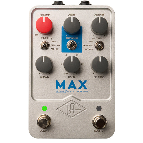 Universal Audio UAFX Max Preamp & Dual Compressor Effects Pedal