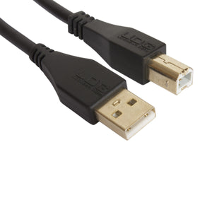 UDG Ultimate U95001 USB2 Cable A-B Black Straight 1m