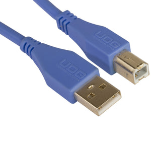 UDG Ultimate U95001 USB2 Cable A-B Blue Straight 1m