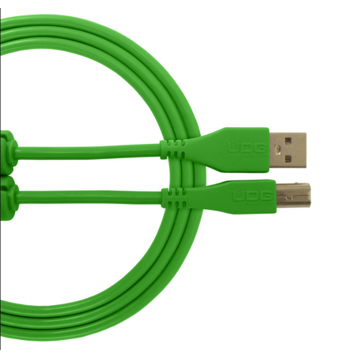 UDG Ultimate U95003 USB2 Cable A-B Green Straight 3m