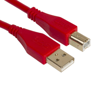 UDG Ultimate U95003 USB2 Cable A-B Red Straight 3m