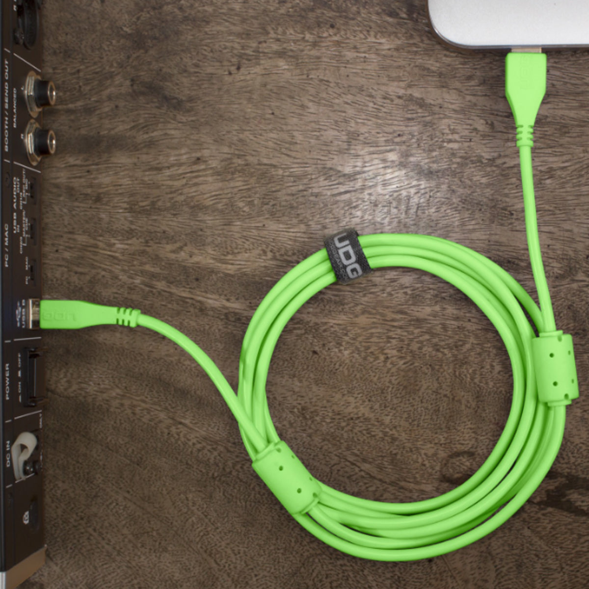 UDG Ultimate U95002 USB2 Cable A-B Green Straight 2m
